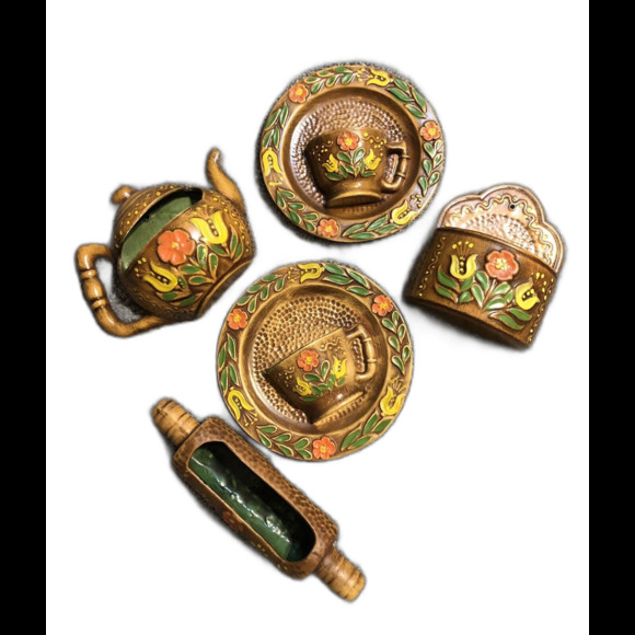 Maurice of California Wall Pocket Planter 5 Piece Set - Picture 1 of 7